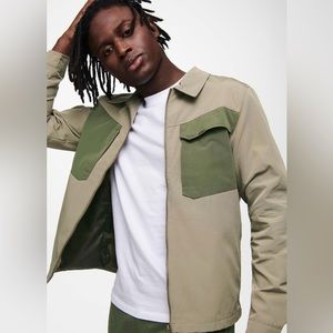 ONLY & Sons Jayden Zipper Utility Street Wear Fun Jacket from Denmark Sz XXL NWT